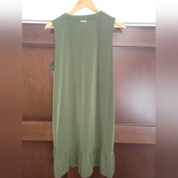MICHAEL Michael Kors Olive Green Sleeveless Dress - Picture 2 of 2